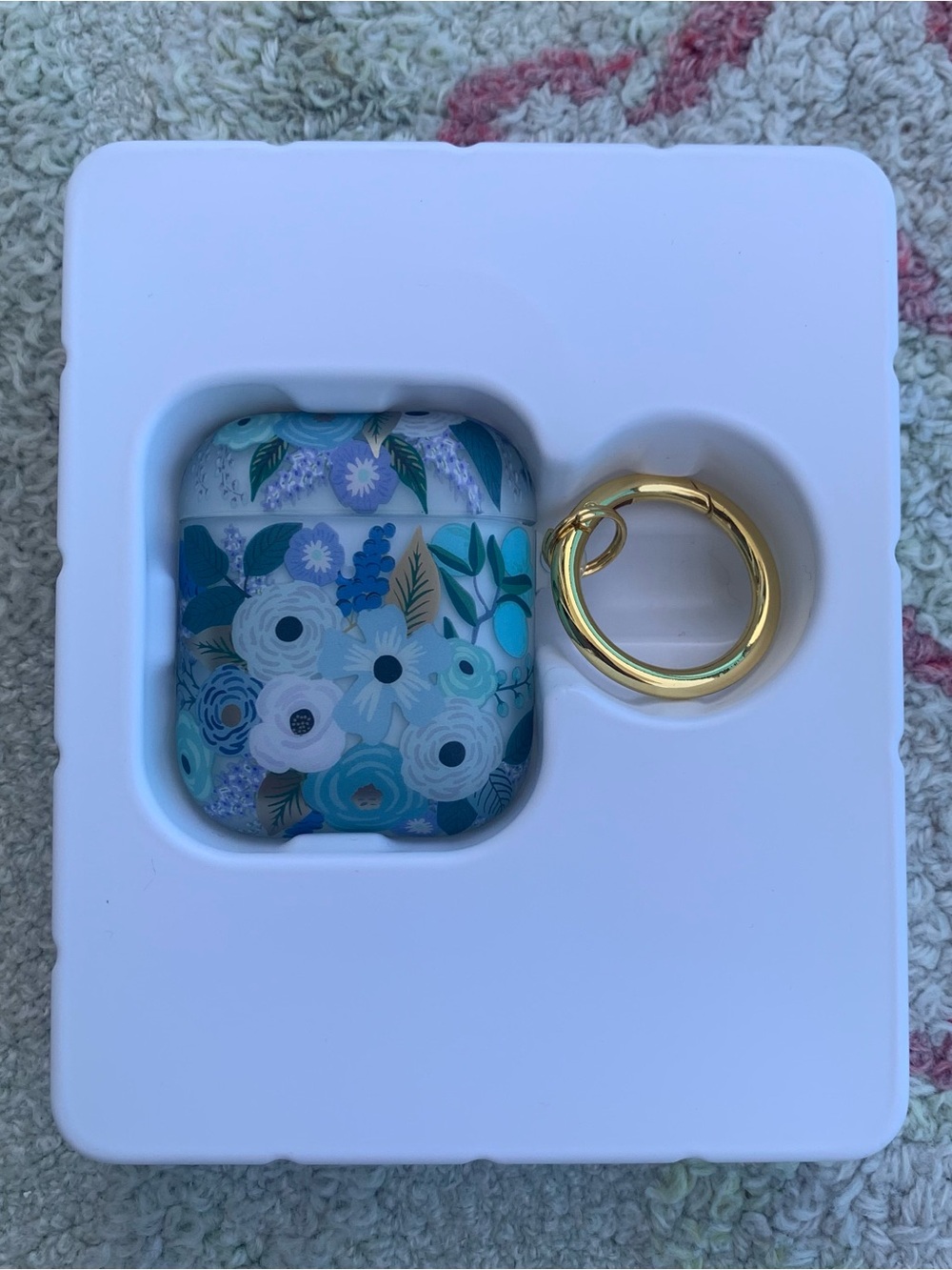 Rifle Paper Co. x Case-Mate AirPods Case – Garden Party Blue Floral